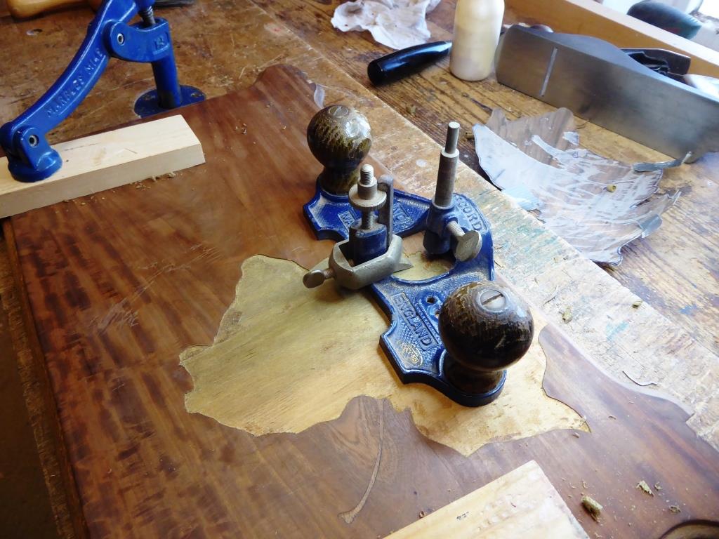 Inlaid table top